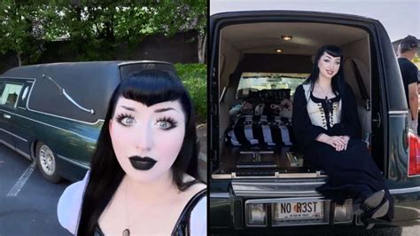 Woman reveals how her hearse became an OnlyFans。